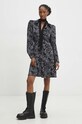 Answear Lab rochie 17340yr.FKK negru WW24