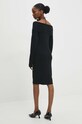 Answear Lab rochie QED3028.gdb negru WW24