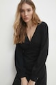 Answear Lab rochie negru 4019D.fkk