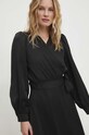 Answear Lab rochie negru 37005lr.FKK