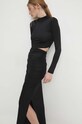Answear.LAB sukienka czarny 00201.TKK