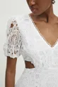 biela Bavlnené šaty Answear Lab