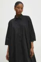 Answear Lab sukienka bawełniana czarny