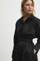 μαύρο Βαμβακερό φόρεμα Answear Lab