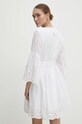 Odzież Answear Lab sukienka bawełniana 1419.td biały