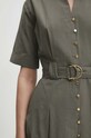 Хлопковое платье Answear.LAB 6948.td зелёный
