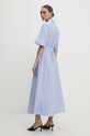 Odzież Answear Lab sukienka bawełniana 5318.td niebieski