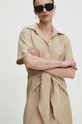 Сукня Answear.LAB mlc.sud0cm.tjs бежевий WW24