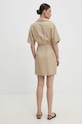 Odzież Answear.LAB sukienka mlc.sud0cm.tjs beżowy