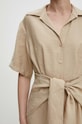 Answear.LAB sukienka mlc.sud0cm.tjs beżowy