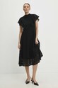 Answear Lab rochie negru 2185..ikk