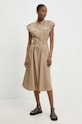 Платье Answear.LAB b9371.ih бежевый WW25