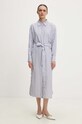 Answear Lab rochie din bumbac sng.sud0fs.tjs bleumarin WW24
