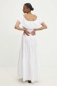 Одяг Бавовняна сукня Answear Lab 6197.TWK білий