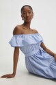 Answear Lab rochie din bumbac albastru 6197.TWK