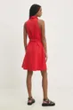 Φόρεμα με λινό Answear Lab 55% Βαμβάκι, 45% Λινάρι