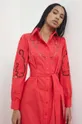 piros Answear Lab pamut ruha