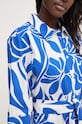 Answear Lab rochie din bumbac biba.short..fd albastru