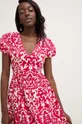ružová Bavlnené šaty Answear Lab