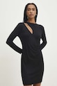 Šaty Answear.LAB 8621.HWK čierna WZ24