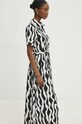 Answear Lab rochie negru UK58583.HWK