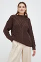 Answear Lab sweter brązowy