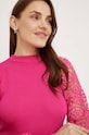 Answear Lab sweter różowy 3545.HWK