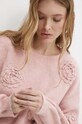Answear Lab pulover de lana roz Q5083.HWK
