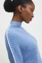 modrá Vlnený sveter Answear Lab