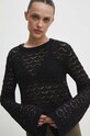 Хлопковый свитер Answear.LAB чёрный LK274LAUREN.GWK