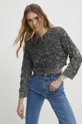 sivá Bavlnený sveter Answear Lab