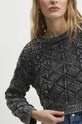 Хлопковый свитер Answear.LAB 4130.tw серый