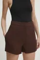 marrone Answear Lab pantaloncini Donna