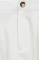 biały Answear Lab szorty z lnem