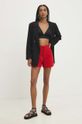 Answear Lab szorty 16577.tjs czerwony WW24