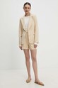 Шорти Answear.LAB st2334.fh бежевий WW24