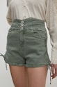 Answear.LAB szorty jeansowe zielony 5383.pjs