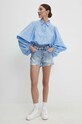Джинсовые шорты Answear.LAB 5339.pjs голубой WW24