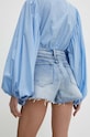 Îmbrăcăminte Answear Lab pantaloni scurti jeans 5339.pjs albastru
