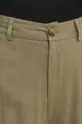 zelena Kratke hlače z lanom Answear Lab