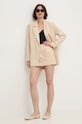 Брюки-юбка Answear.LAB 19133.tjs бежевый WW24