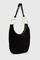 Answear Lab geanta de mana din piele intoarsa it0337.FKK negru WW24