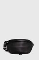 Answear Lab borseta de piele uni negru 1201126.cdb