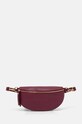 Answear Lab borseta de piele uni violet 565.HKK