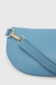 Accesorii Answear Lab borseta de piele 565.HKK albastru
