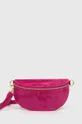 рожевий Замшева сумка на пояс Answear Lab Жіночий