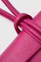 rózsaszín Answear Lab bőr táska