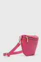 Δερμάτινη τσάντα φάκελος Answear Lab ροζ