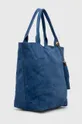 Semišová kabelka Answear Lab modrá
