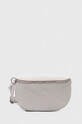 Answear Lab borseta de piele uni gri b555.iw